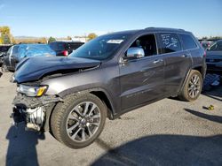 Jeep salvage cars for sale: 2017 Jeep Grand Cherokee Overland