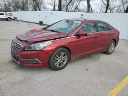 Vehiculos salvage en venta de Copart Bridgeton, MO: 2015 Hyundai Sonata SE