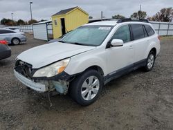 Salvage cars for sale at Sacramento, CA auction: 2011 Subaru Outback 2.5I Limited