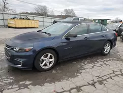 Carros salvage a la venta en subasta: 2017 Chevrolet Malibu LS