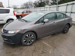 Salvage cars for sale at Moraine, OH auction: 2013 Honda Civic EX