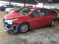 Salvage cars for sale at American Canyon, CA auction: 2022 Toyota Prius Night Shade