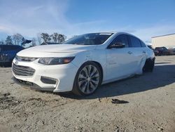 Chevrolet Malibu Premier salvage cars for sale: 2018 Chevrolet Malibu Premier