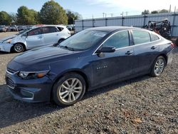 Chevrolet salvage cars for sale: 2018 Chevrolet Malibu LT