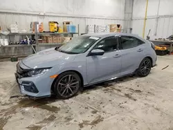 Honda salvage cars for sale: 2021 Honda Civic Sport