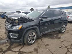 Jeep salvage cars for sale: 2020 Jeep Compass Limited