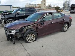 Salvage cars for sale at New Orleans, LA auction: 2017 KIA Optima LX