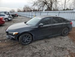 Salvage cars for sale from Copart London, ON: 2024 Honda Civic Sport