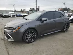 Salvage cars for sale at Los Angeles, CA auction: 2022 Toyota Corolla XSE