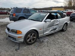 Carros salvage a la venta en subasta: 2002 BMW 325 CI