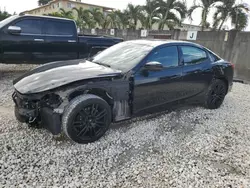 Maserati Ghibli s salvage cars for sale: 2019 Maserati Ghibli S