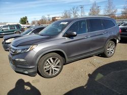 Vehiculos salvage en venta de Copart New Britain, CT: 2018 Honda Pilot Elite