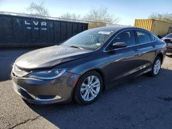 Chrysler 200 Vehiculos salvage en venta: 2015 Chrysler 200 Limited