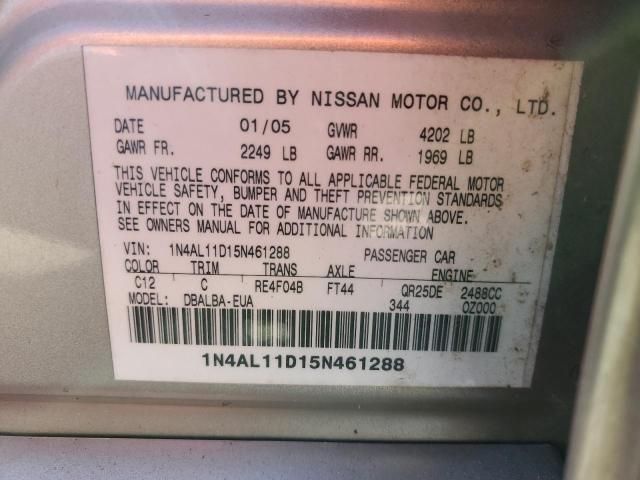 2005 Nissan Altima S