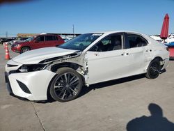 Salvage cars for sale at Grand Prairie, TX auction: 2018 Toyota Camry XSE