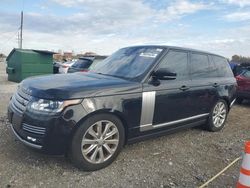 Land Rover Vehiculos salvage en venta: 2016 Land Rover Range Rover HSE