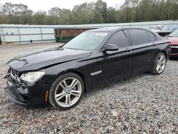 Salvage cars for sale from Copart Augusta, GA: 2013 BMW 750 LI