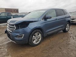 Salvage cars for sale at Kansas City, KS auction: 2018 Ford Edge SEL