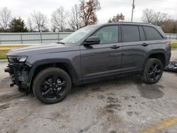 Salvage cars for sale at Rogersville, MO auction: 2024 Jeep Grand Cherokee Laredo