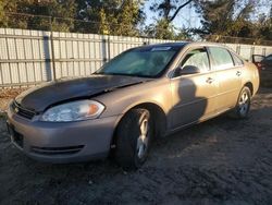 Chevrolet salvage cars for sale: 2007 Chevrolet Impala LT