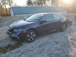 Salvage cars for sale at West Warren, MA auction: 2021 Honda Civic LX