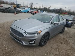 Ford Fusion Titanium salvage cars for sale: 2020 Ford Fusion Titanium