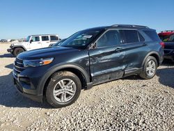 Salvage cars for sale at Taylor, TX auction: 2023 Ford Explorer XLT