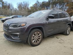 Jeep salvage cars for sale: 2022 Jeep Cherokee Latitude LUX