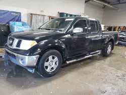 Salvage cars for sale from Copart Elgin, IL: 2008 Nissan Frontier Crew Cab LE