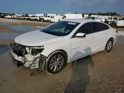 Chevrolet salvage cars for sale: 2019 Chevrolet Malibu LT