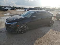 Salvage cars for sale at Houston, TX auction: 2016 Honda Civic EXL