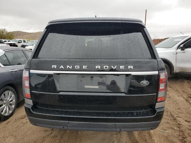 2016 Land Rover Range Rover