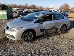 Salvage cars for sale at Hillsborough, NJ auction: 2015 Honda Civic EX