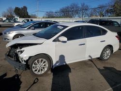 Nissan Sentra Vehiculos salvage en venta: 2019 Nissan Sentra S