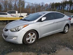 Salvage cars for sale at Waldorf, MD auction: 2013 Hyundai Elantra GLS