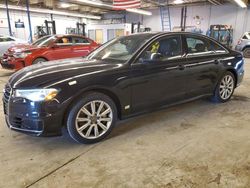 Salvage cars for sale at Wheeling, IL auction: 2016 Audi A6 Premium Plus