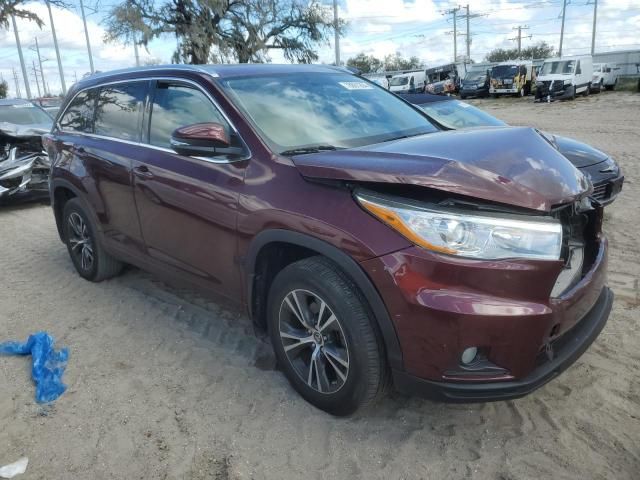 2016 Toyota Highlander XLE