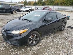 Salvage cars for sale from Copart Memphis, TN: 2015 Honda Civic EX