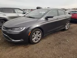 Salvage cars for sale at Elgin, IL auction: 2015 Chrysler 200 Limited