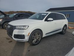 Salvage cars for sale at Assonet, MA auction: 2017 Audi Q7 Prestige