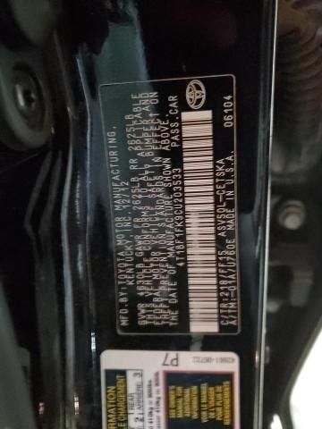 2012 Toyota Camry Base