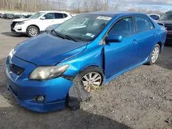 2009 Toyota Corolla Base en venta en Leroy, NY