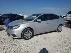 Salvage cars for sale at Taylor, TX auction: 2017 Nissan Sentra S