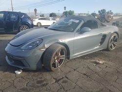 Salvage cars for sale at Colton, CA auction: 2018 Porsche Boxster S