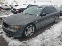 2007 BMW 750 I en venta en Littleton, CO