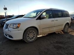 Salvage cars for sale from Copart Davison, MI: 2015 Chrysler Town & Country Touring L