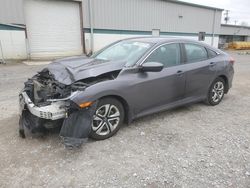 Honda salvage cars for sale: 2017 Honda Civic LX