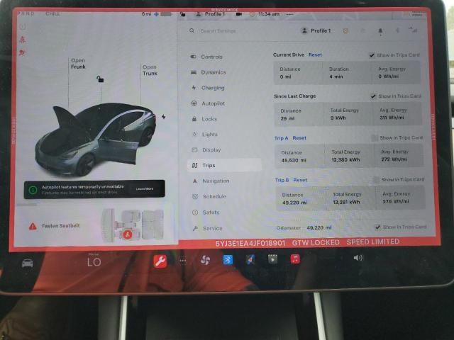 2018 Tesla Model 3