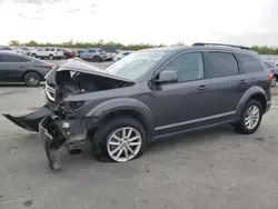 Salvage cars for sale at Fresno, CA auction: 2016 Dodge Journey SXT