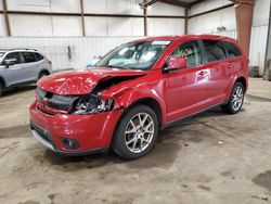 Salvage cars for sale at Lansing, MI auction: 2016 Dodge Journey R/T